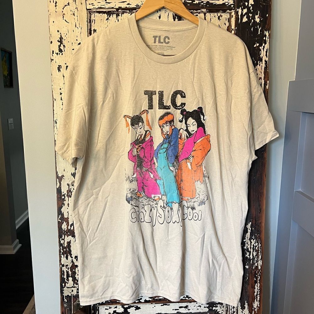 TLC Crazy Sexy Cool Urban Outfitters Cartoon unisex T-shirt. Size XL. NWOT.